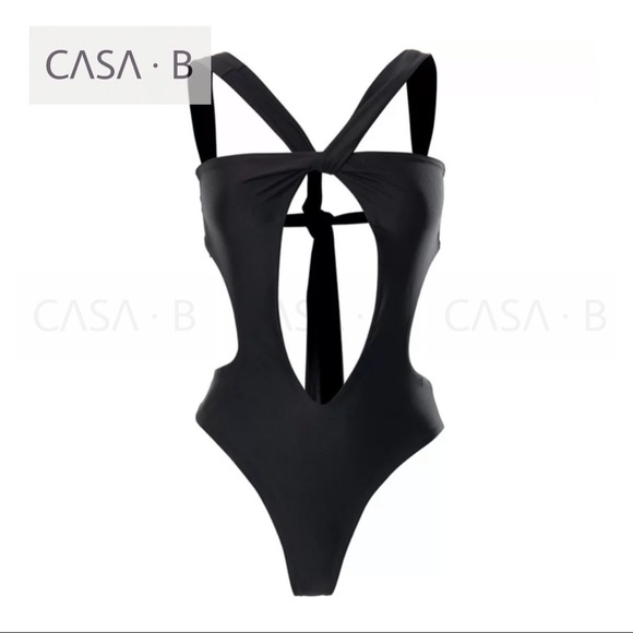 NEW to CASA B💫| The IBIZA Monokini One Piece Cut Out Swimsuit - Picture 2 of 11